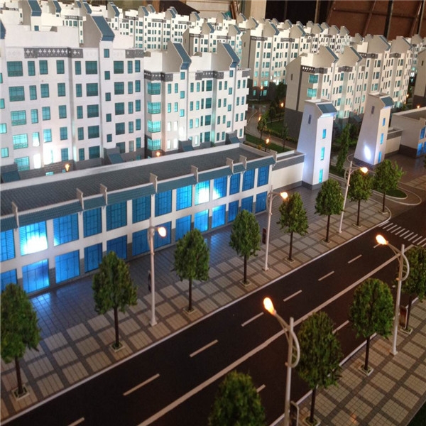 民勤靖远楼盘模型