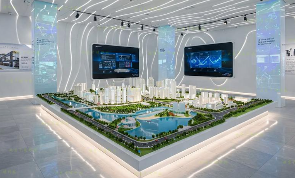 靖远2026 沙盘模型制作新工艺，数字互动与传统工艺相融合！